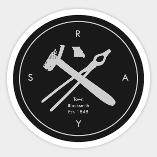 Ray's Town Sticker